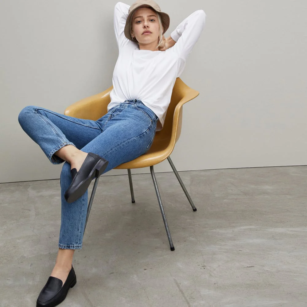 The Organic Cotton Long-Sleeve Tee | White - Image 5
