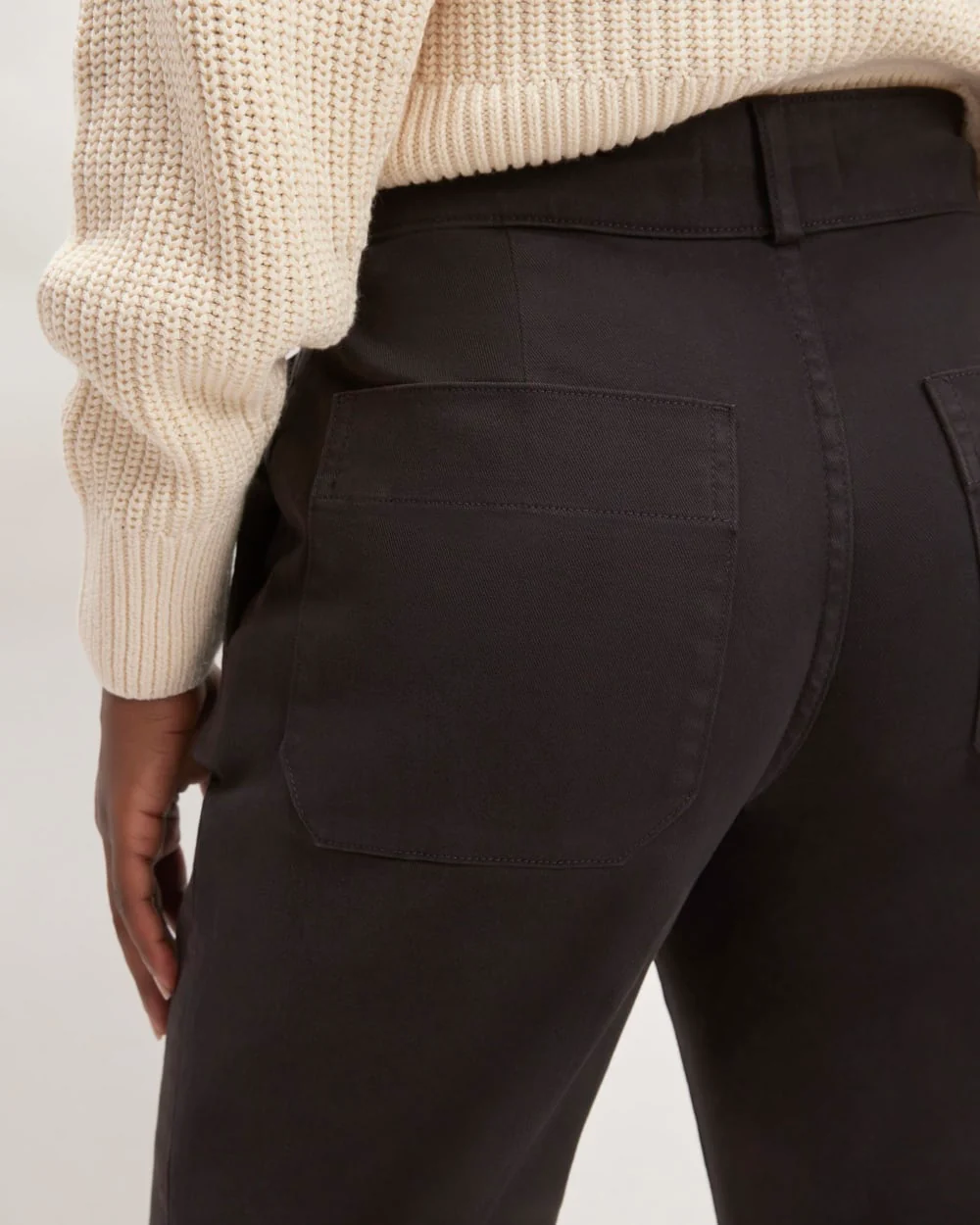 The Organic Kick Flare Pant | Black - Image 5