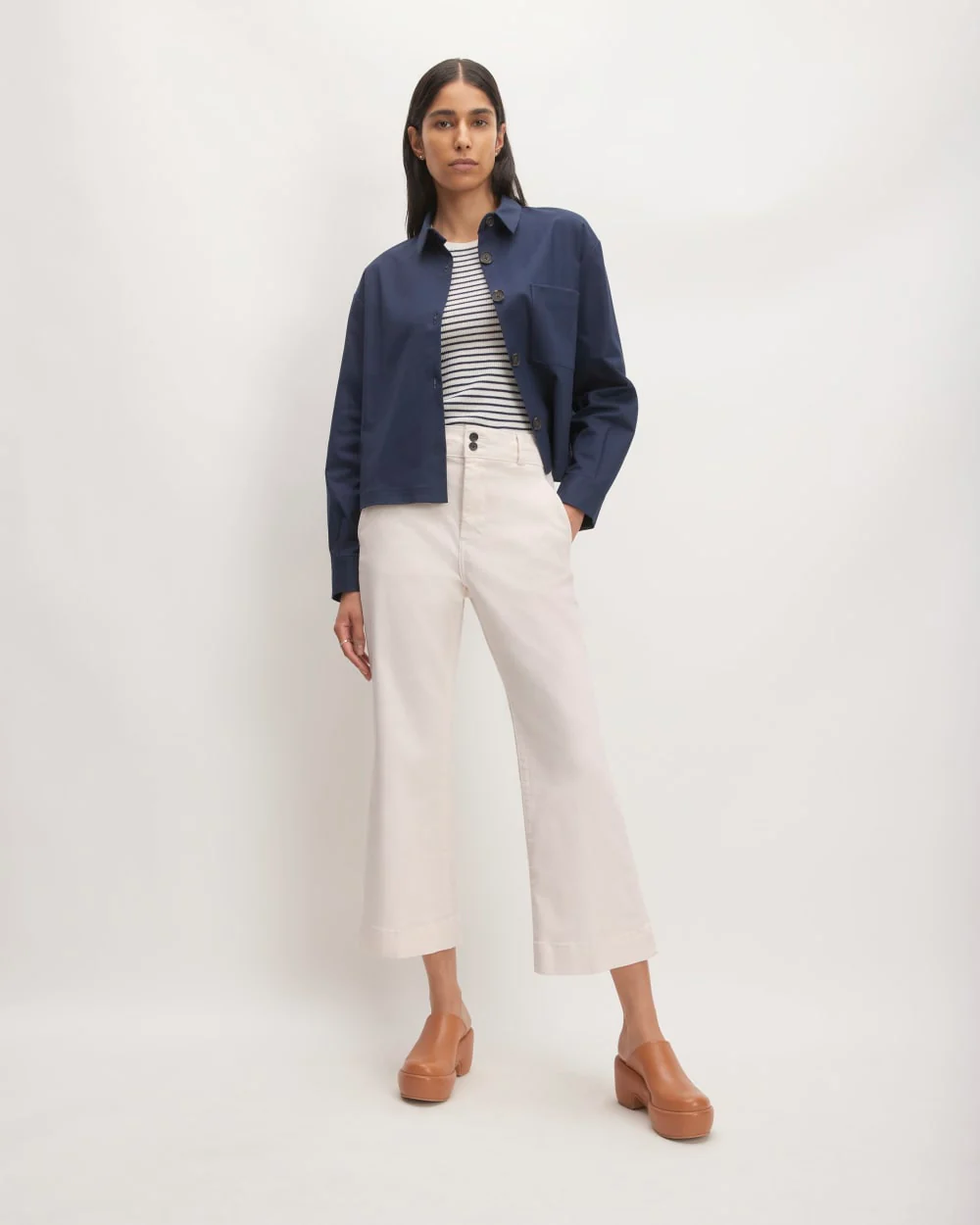 The Organic Kick Flare Pant | Bone - Image 3