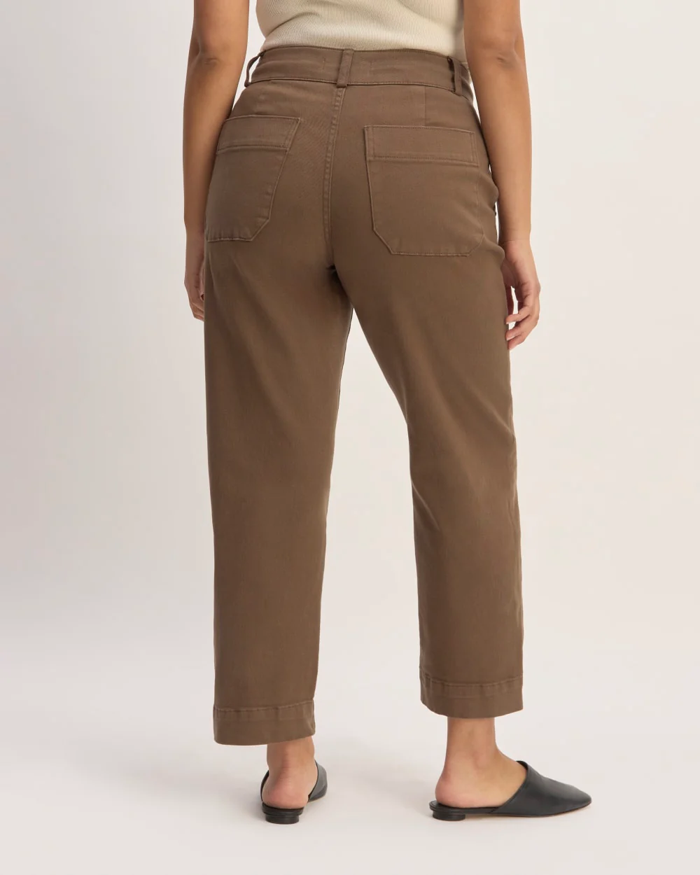 The Organic Straight-Leg Pant | Cocoa - Image 6