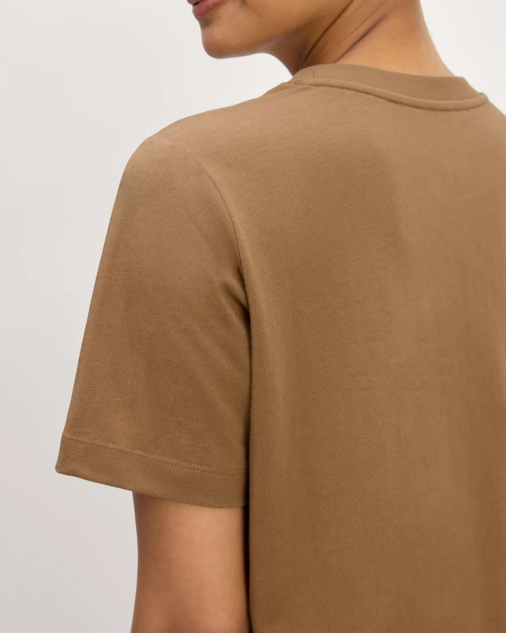 The Organic Cotton Weekend Tee Dress | Toasted Coconut - Image 5