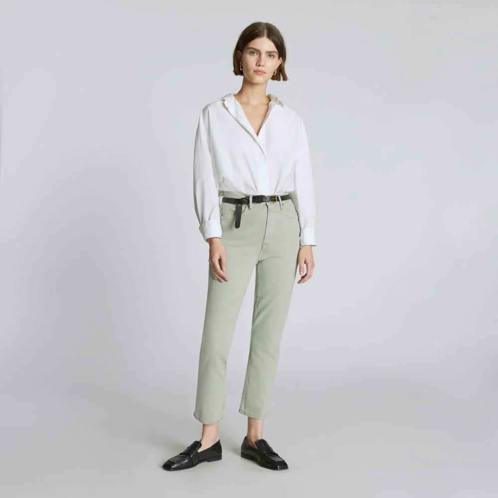 The Original Cheeky® Jean | Aqua Grey | 26.5" Inseam - Image 6