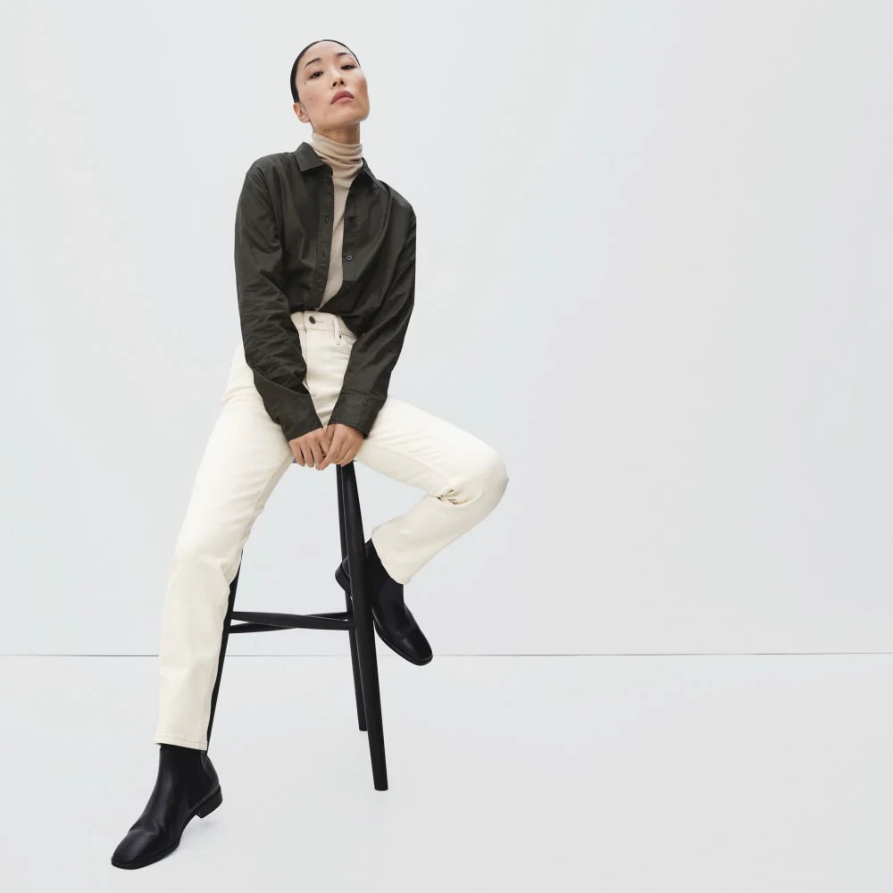 The Original Cheeky® Jean | Ecru | 26.5" Inseam - Image 6