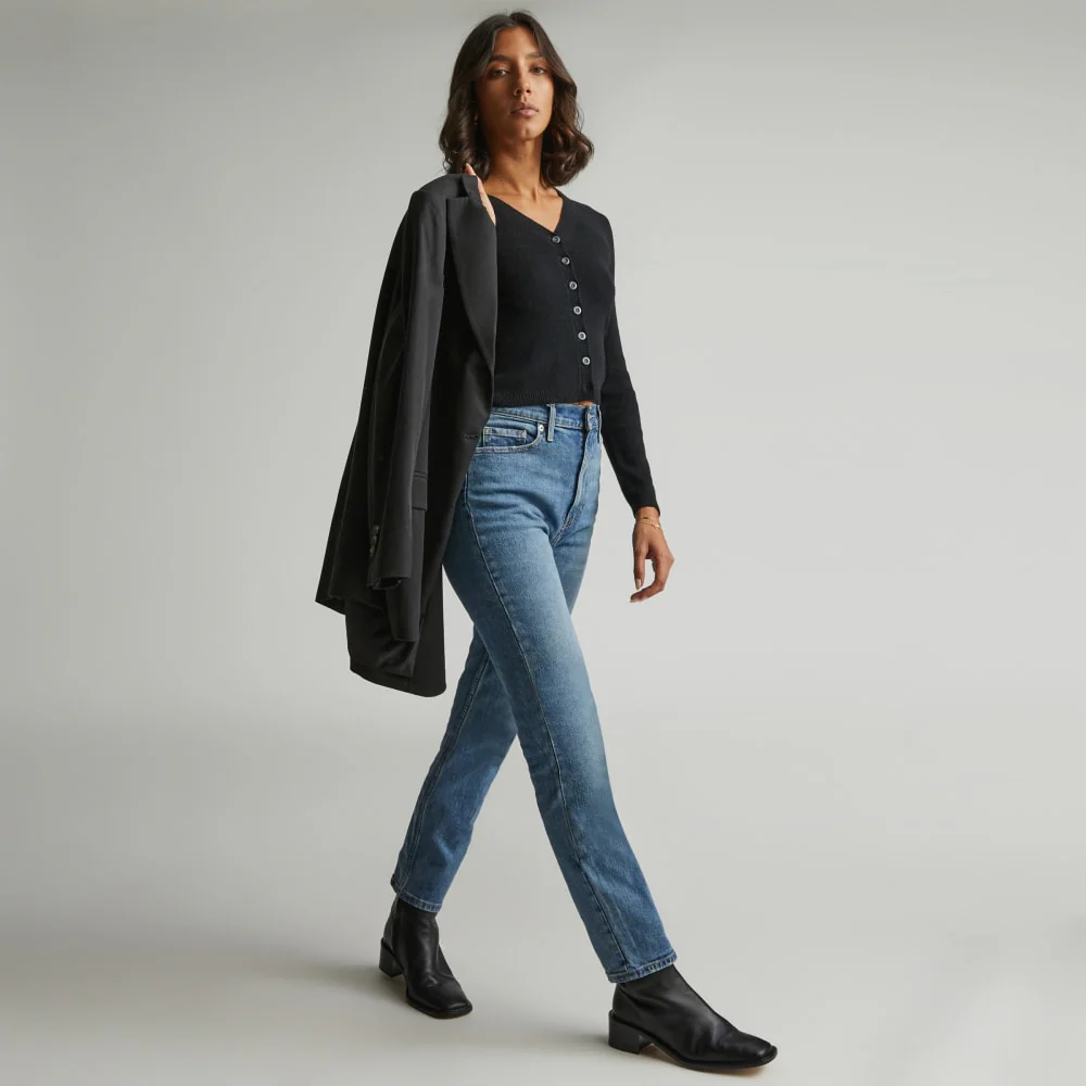 The Original Cheeky® Jean | Worn-In Mid Blue | 26.5" Inseam - Image 3