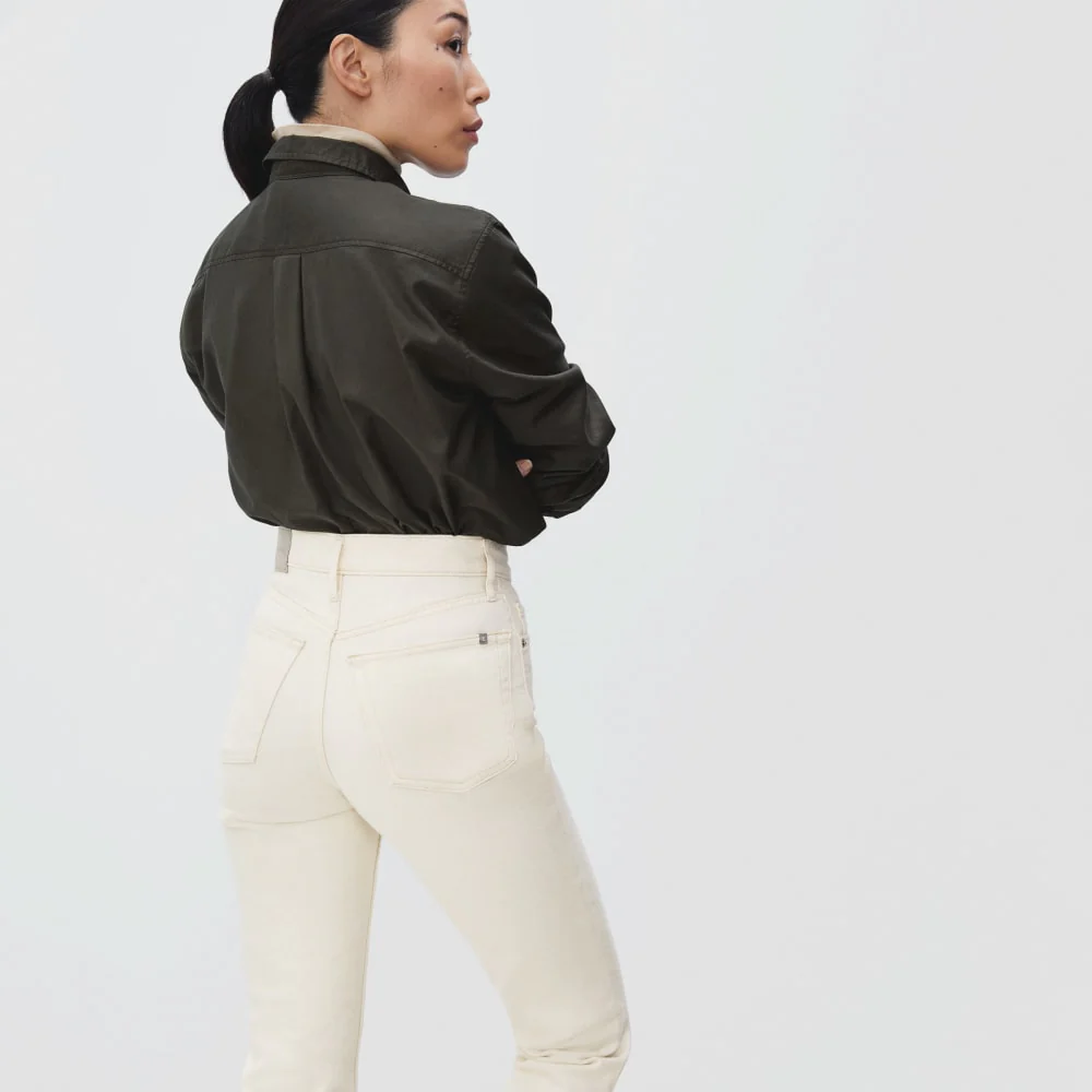 The Original Cheeky® Jean | Ecru | 28.5" Inseam - Image 5