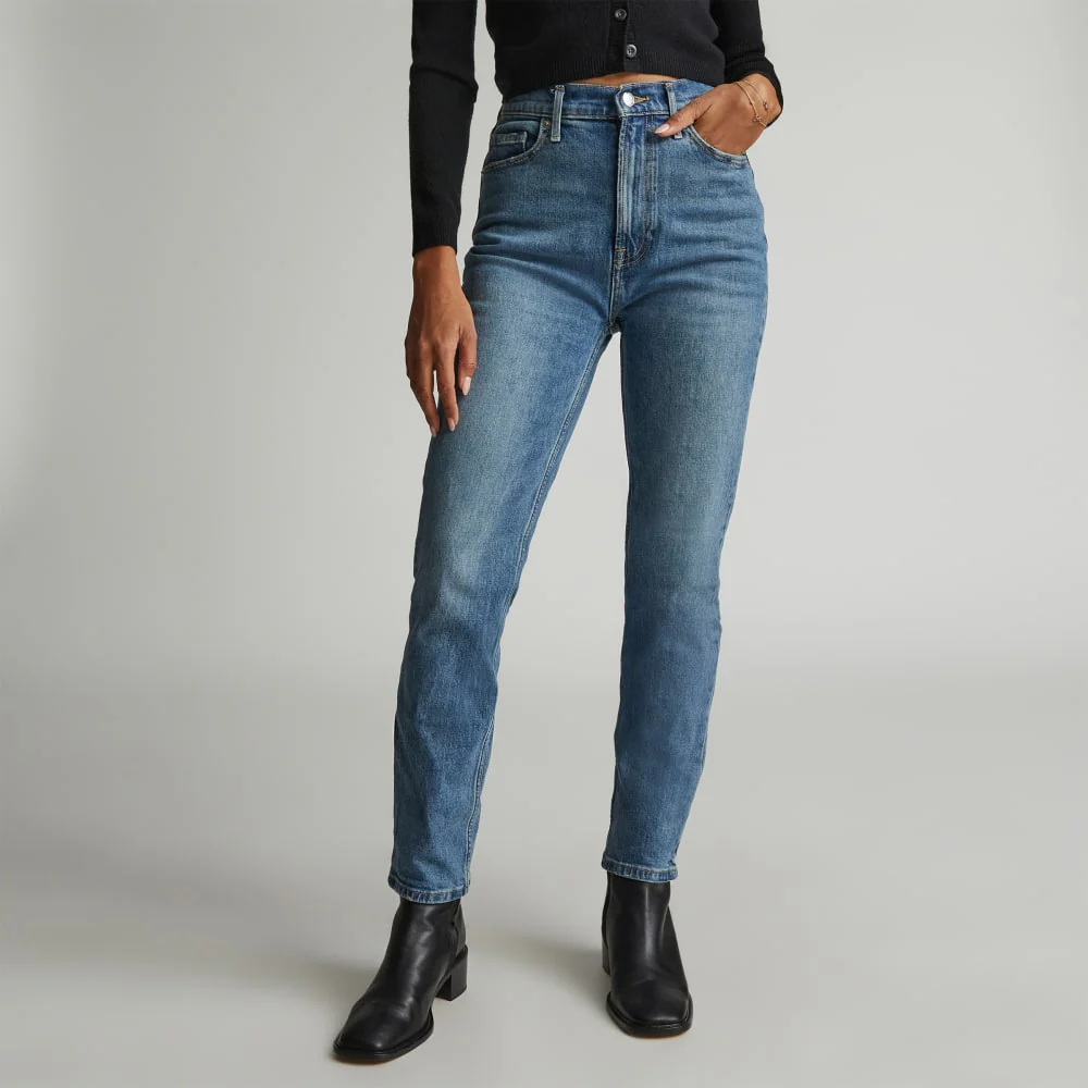 The Original Cheeky® Jean | Worn-In Mid Blue | 28.5" Inseam - Image 3