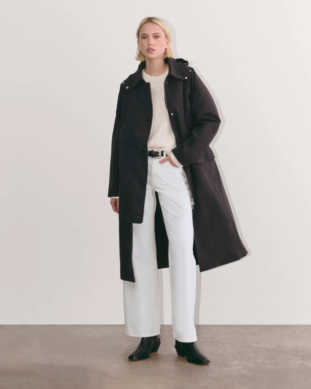 The Oversized Anorak | Black