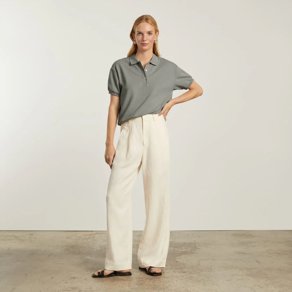 The Oversized Polo | Clay - Image 4