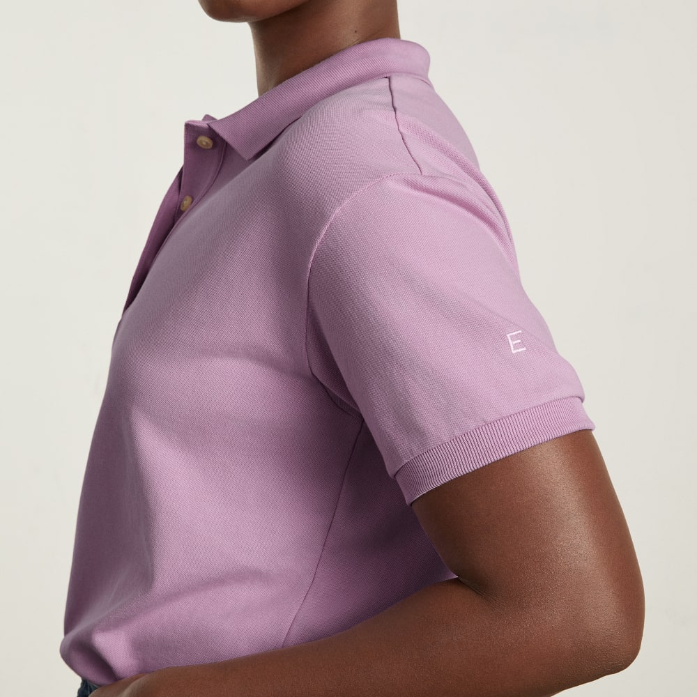 The Oversized Polo | Lilac - Image 5