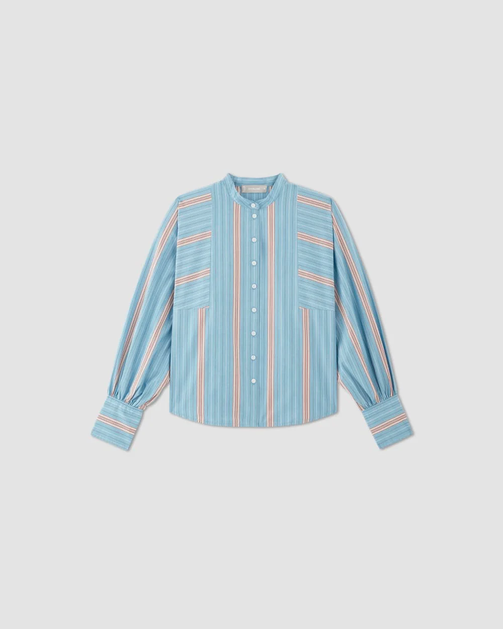 The Oversized Raglan Shirt | Parisian Blue / Black / Rusted Red / Bone - Image 2