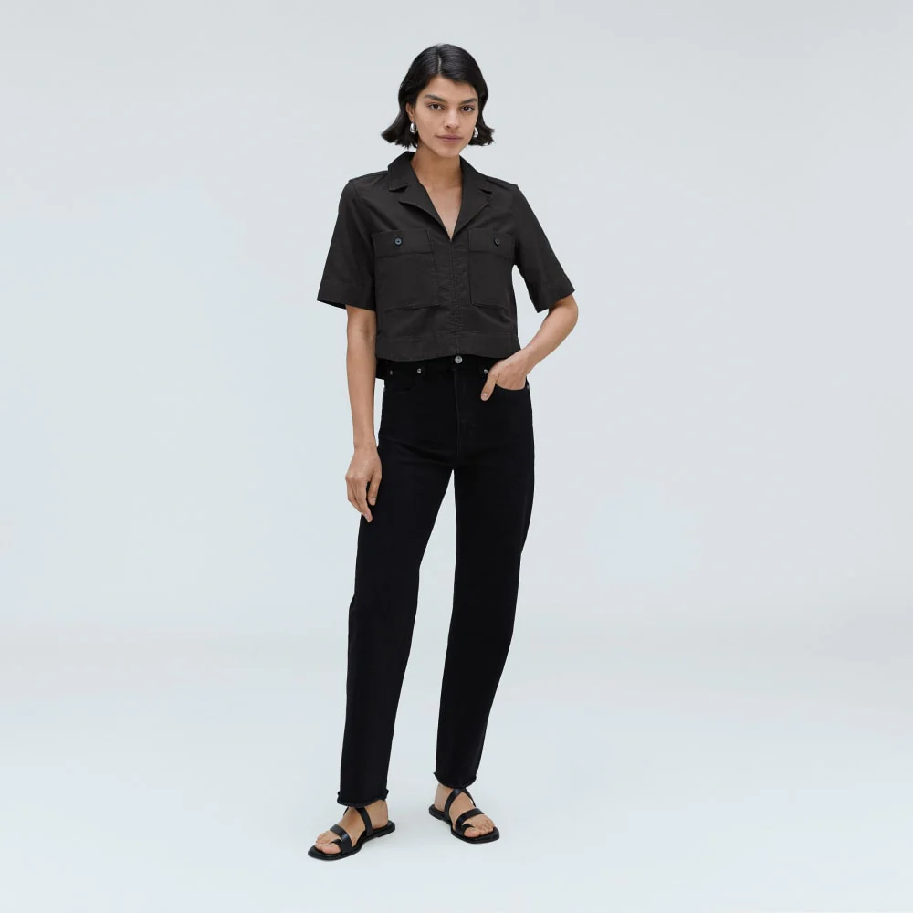 The Oxford Popover | Black - Image 6