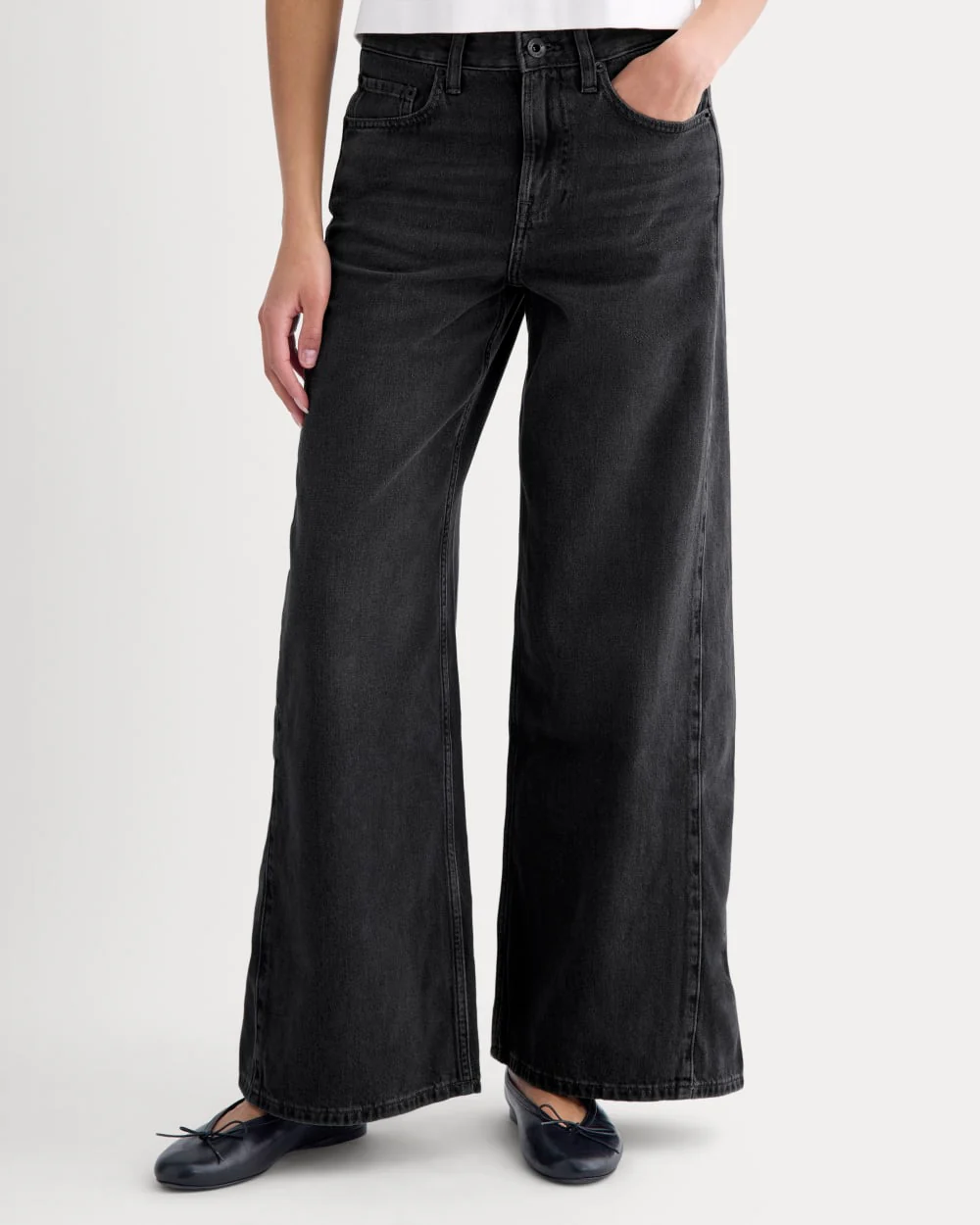 Paneled Wide-Leg Jean | Twilight - Image 4