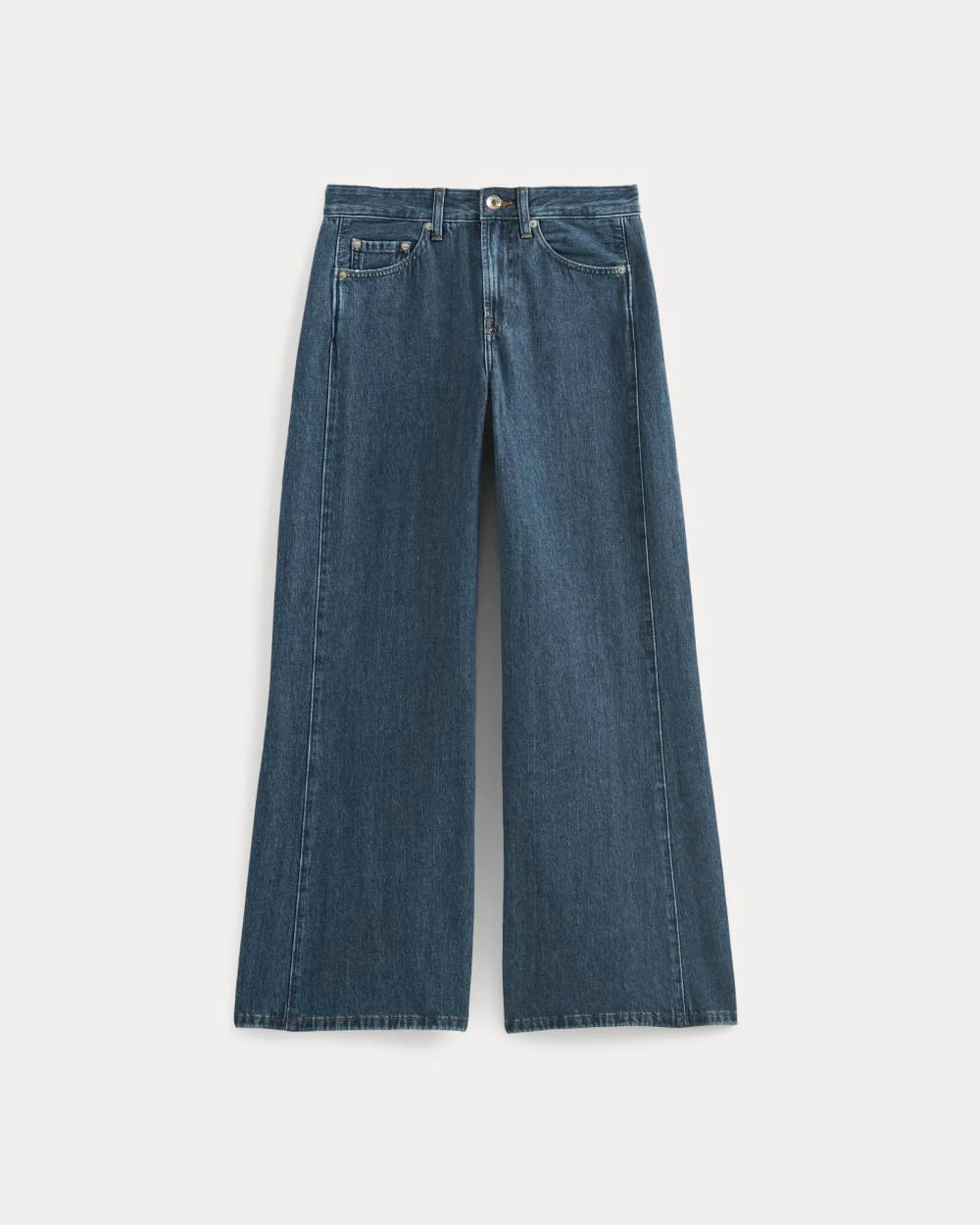 Paneled Ultra Wide-Leg Jean | Tungsten Blue Stone - Image 2