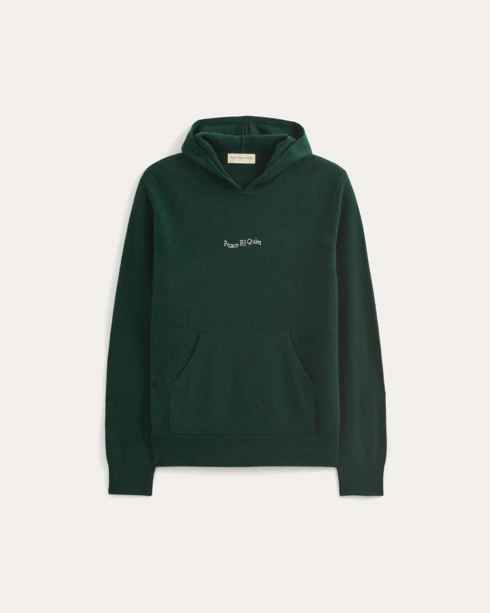 Everlane x Peace & Quiet Cashmere Hoodie | Pine - Image 2