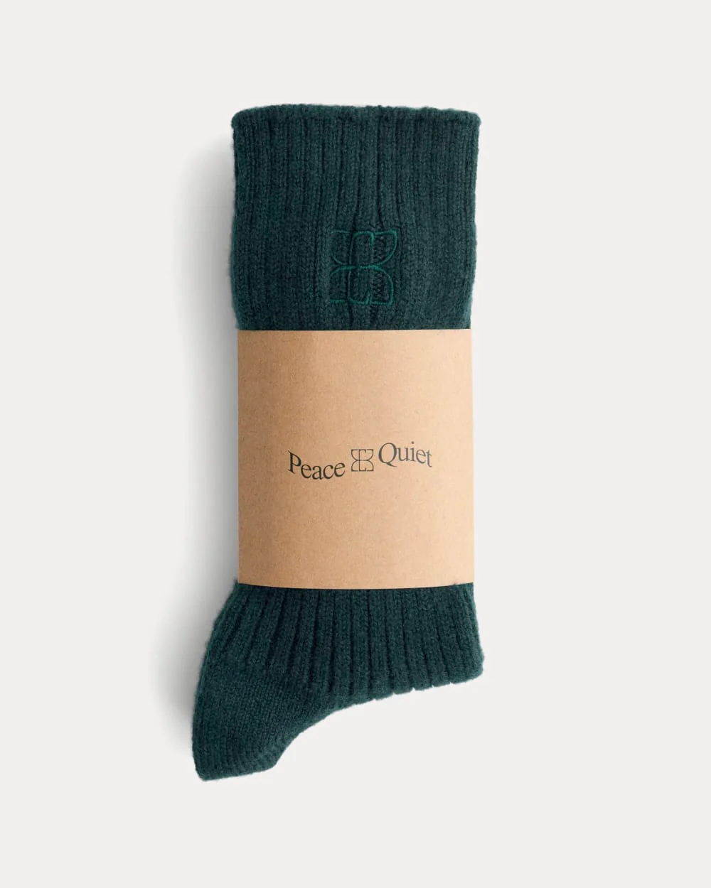 Everlane x Peace & Quiet Cashmere Socks | Pine - Image 2