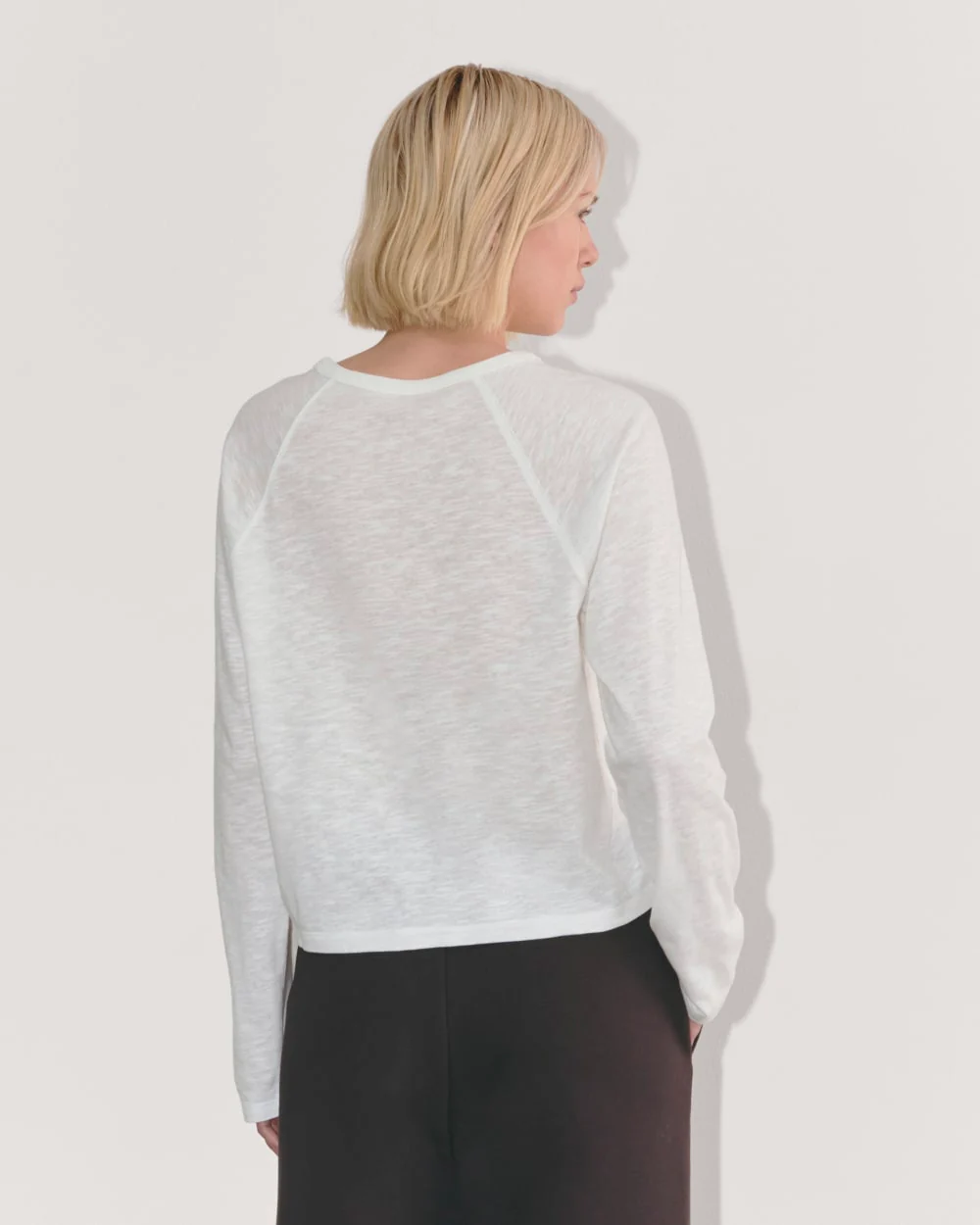 The Perform Crew Tee | White - Image 5