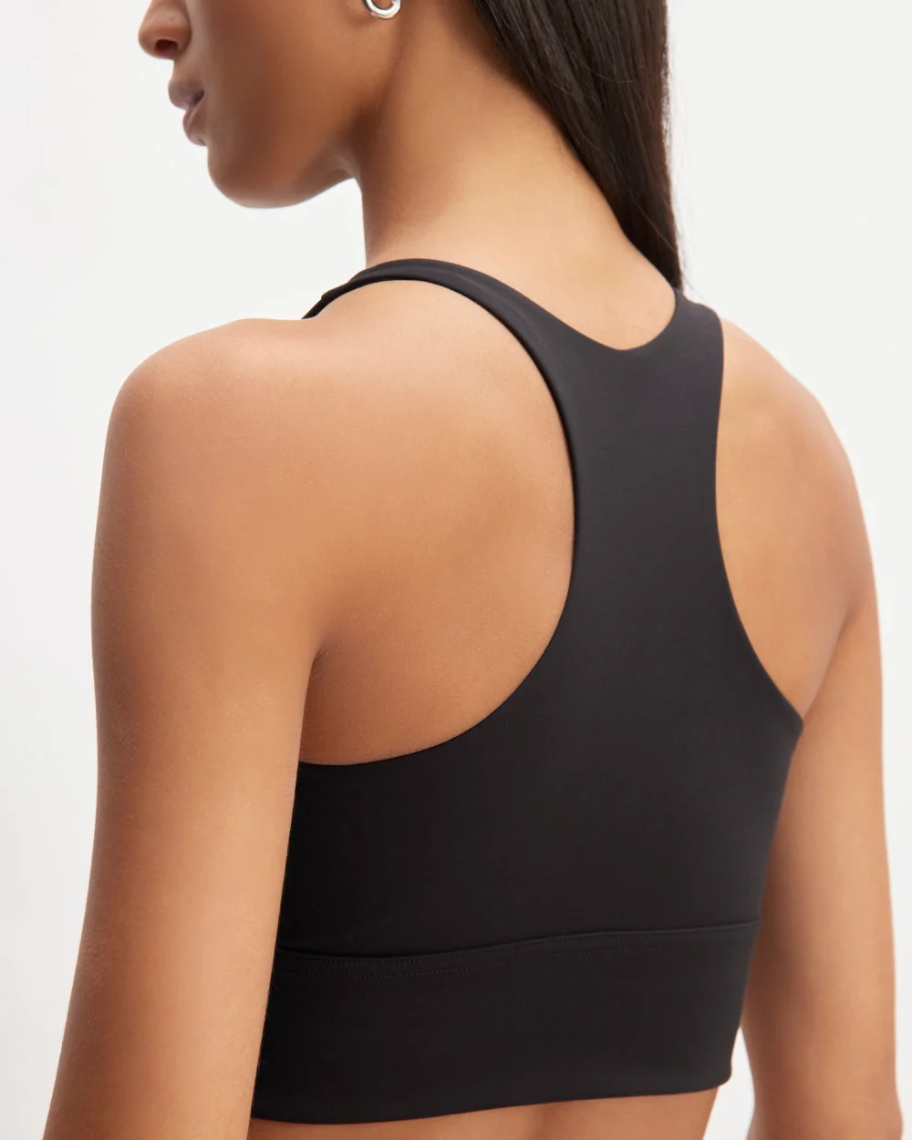The Perform Longline Bra | Black - Image 5