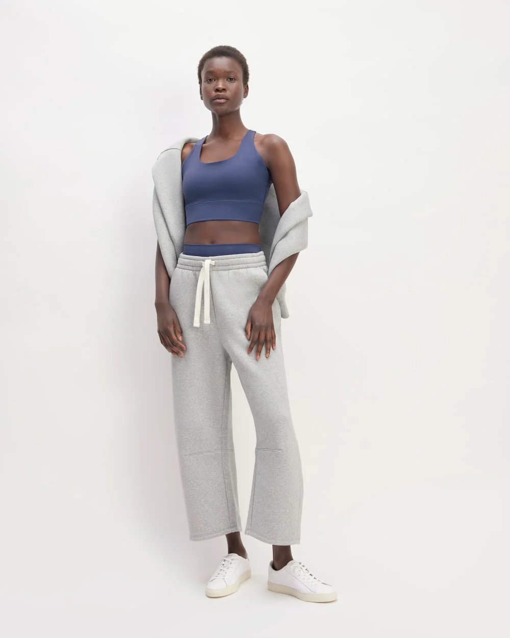 The Perform Longline Bra | Ocean Blue - Image 3