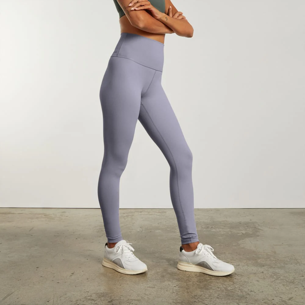 The Perform 24/7 Legging | Lilac Grey | 25" Inseam - Image 2