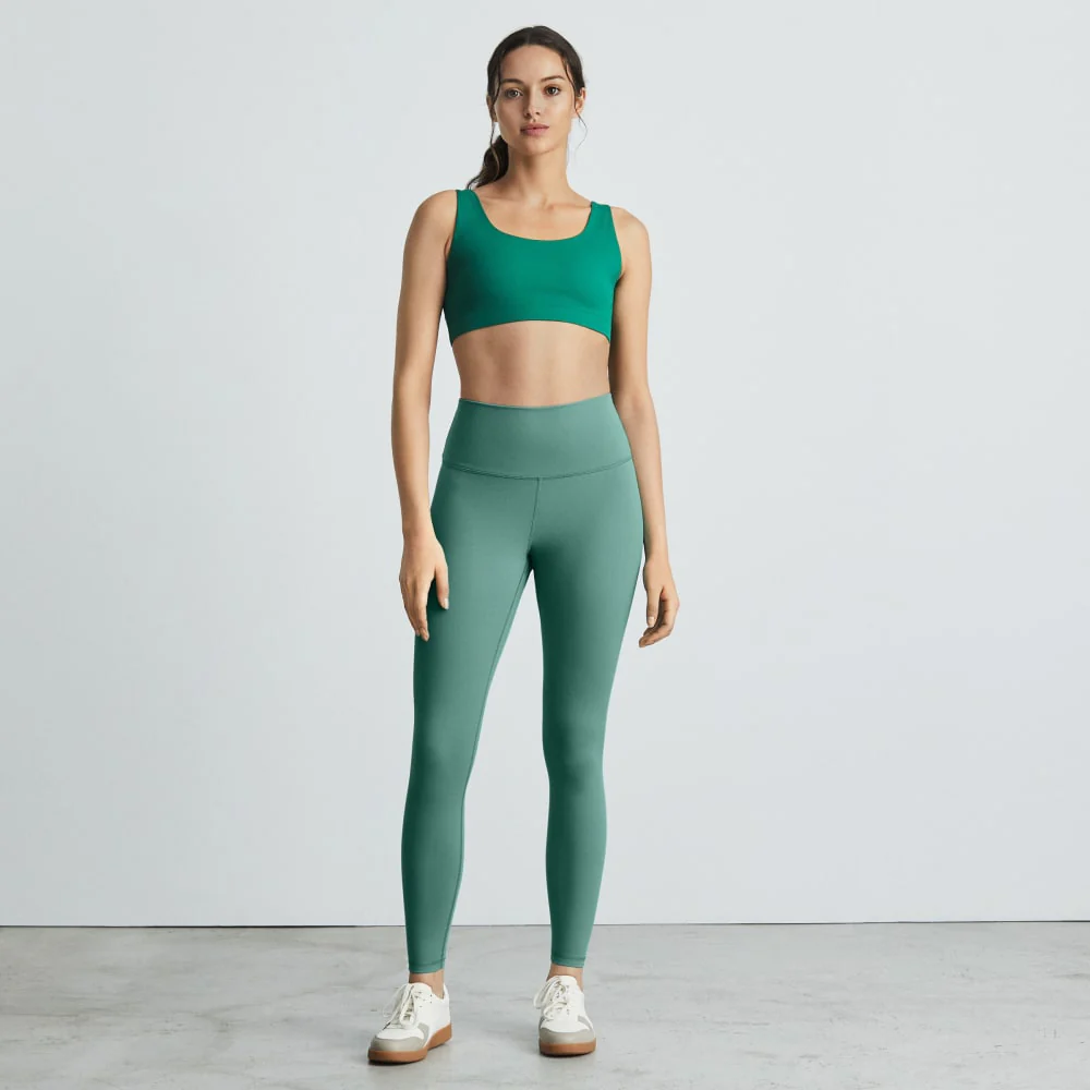 The Perform 24/7 Legging | Dark Mint | 28" Inseam - Image 5