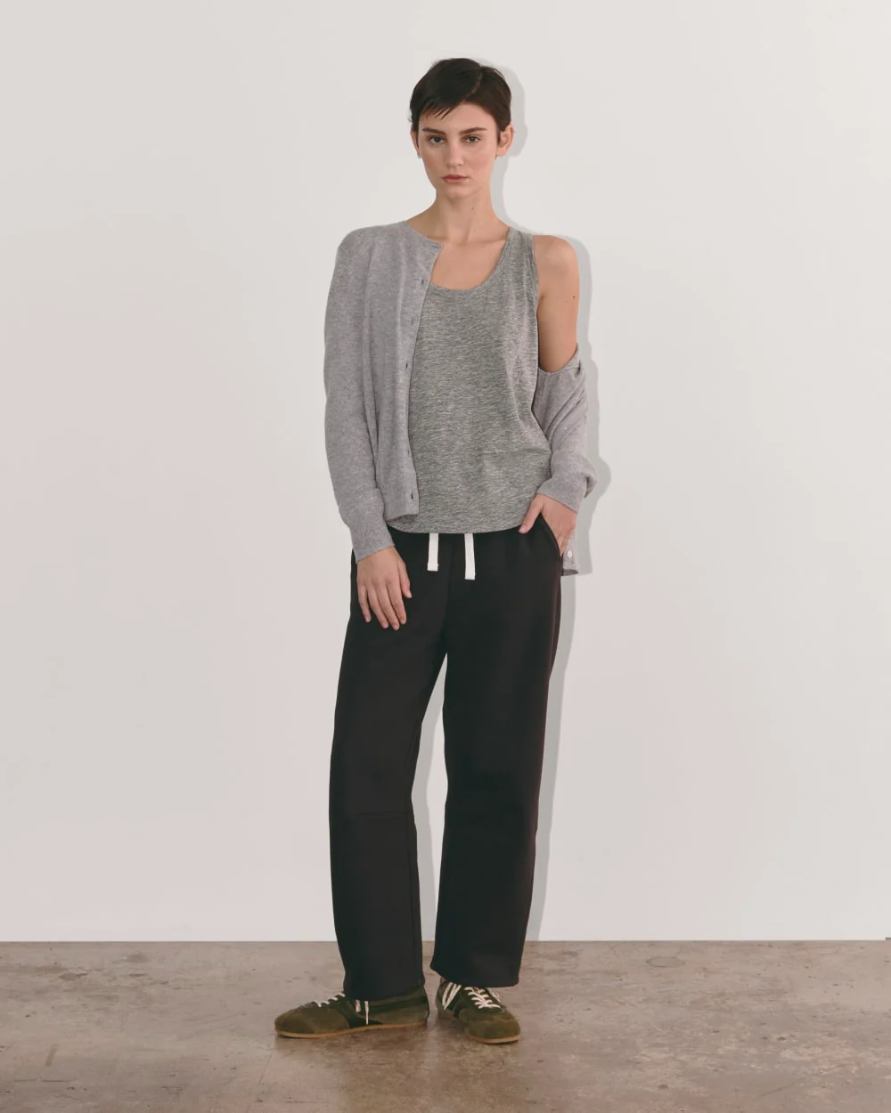 The Perform Tank |  Heathered Grey - Image 3