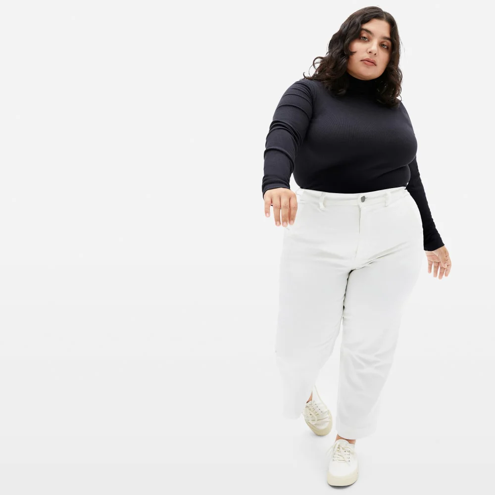 The Luxe Micro-Rib Turtleneck | Black - Image 4