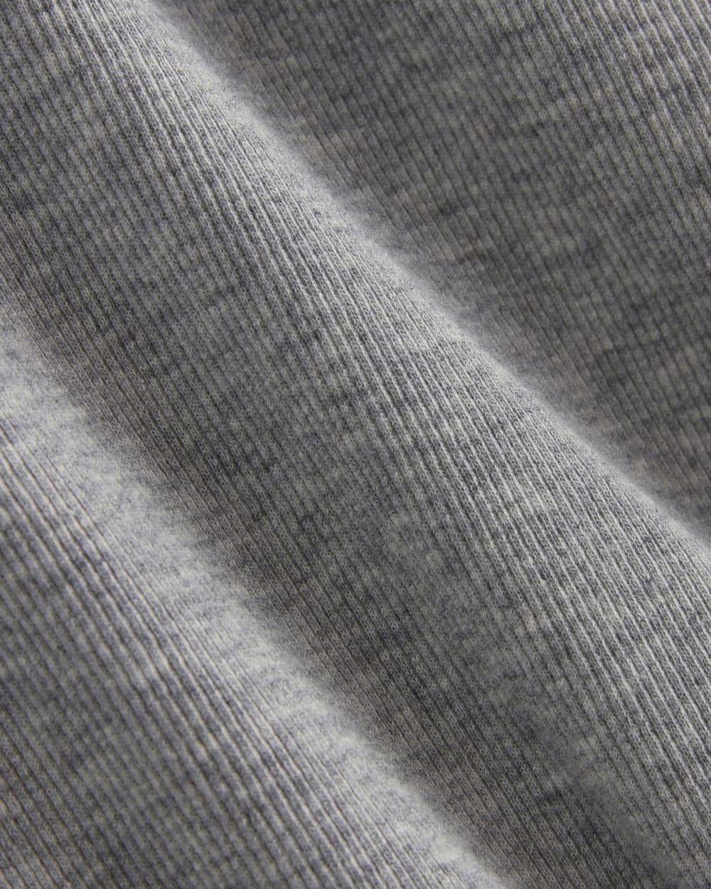 The Luxe Rib Henley |  Heathered Grey - Image 5