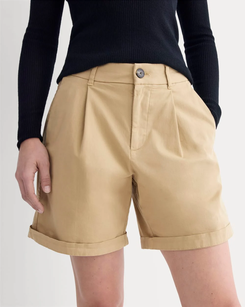 The Pleated Chino Short | Classic Khaki - Image 4