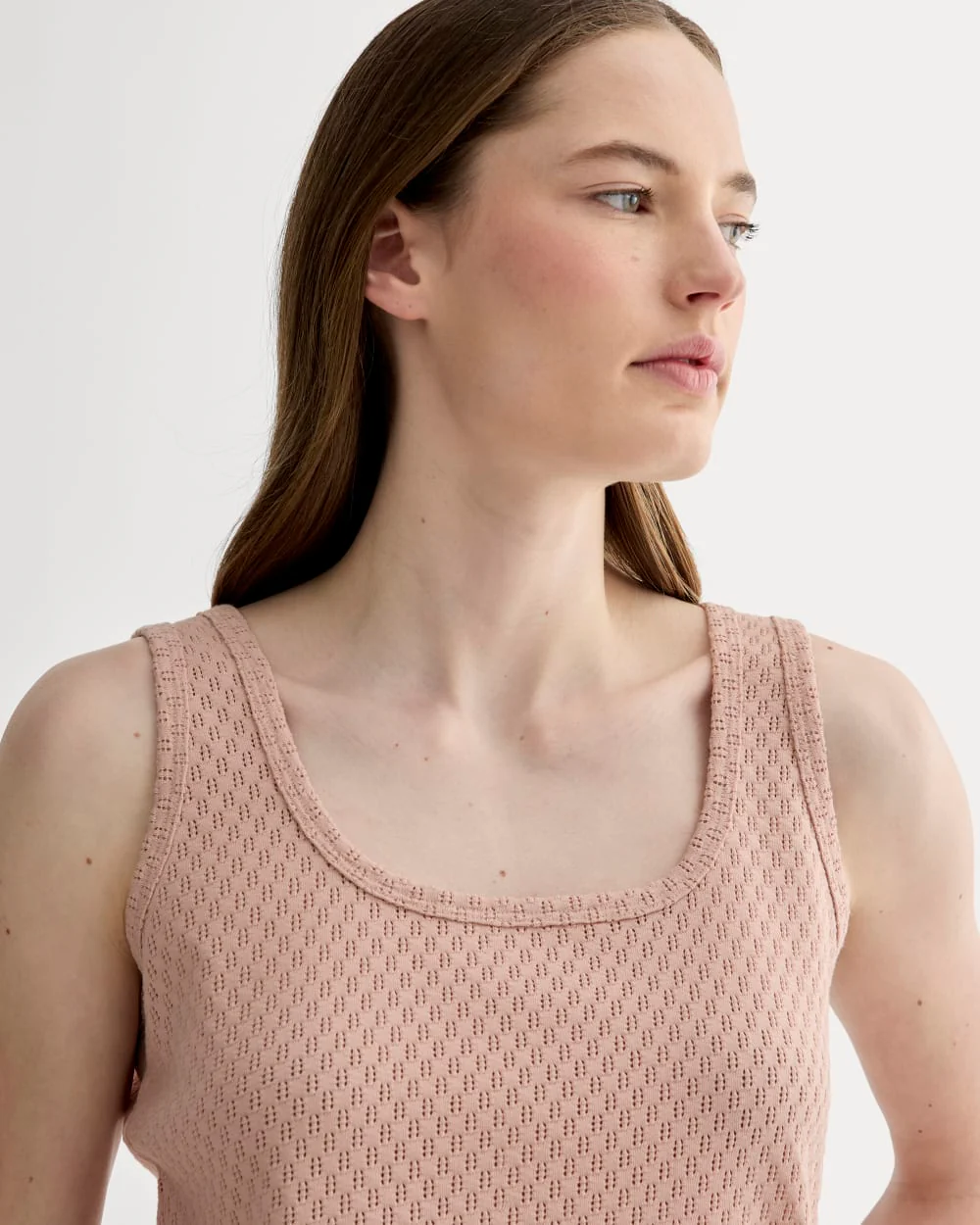 The Pointelle Cami | Rose Smoke - Image 3