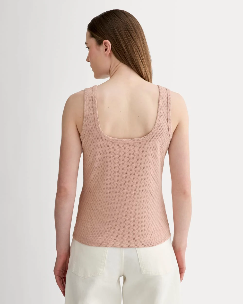 The Pointelle Cami | Rose Smoke - Image 5