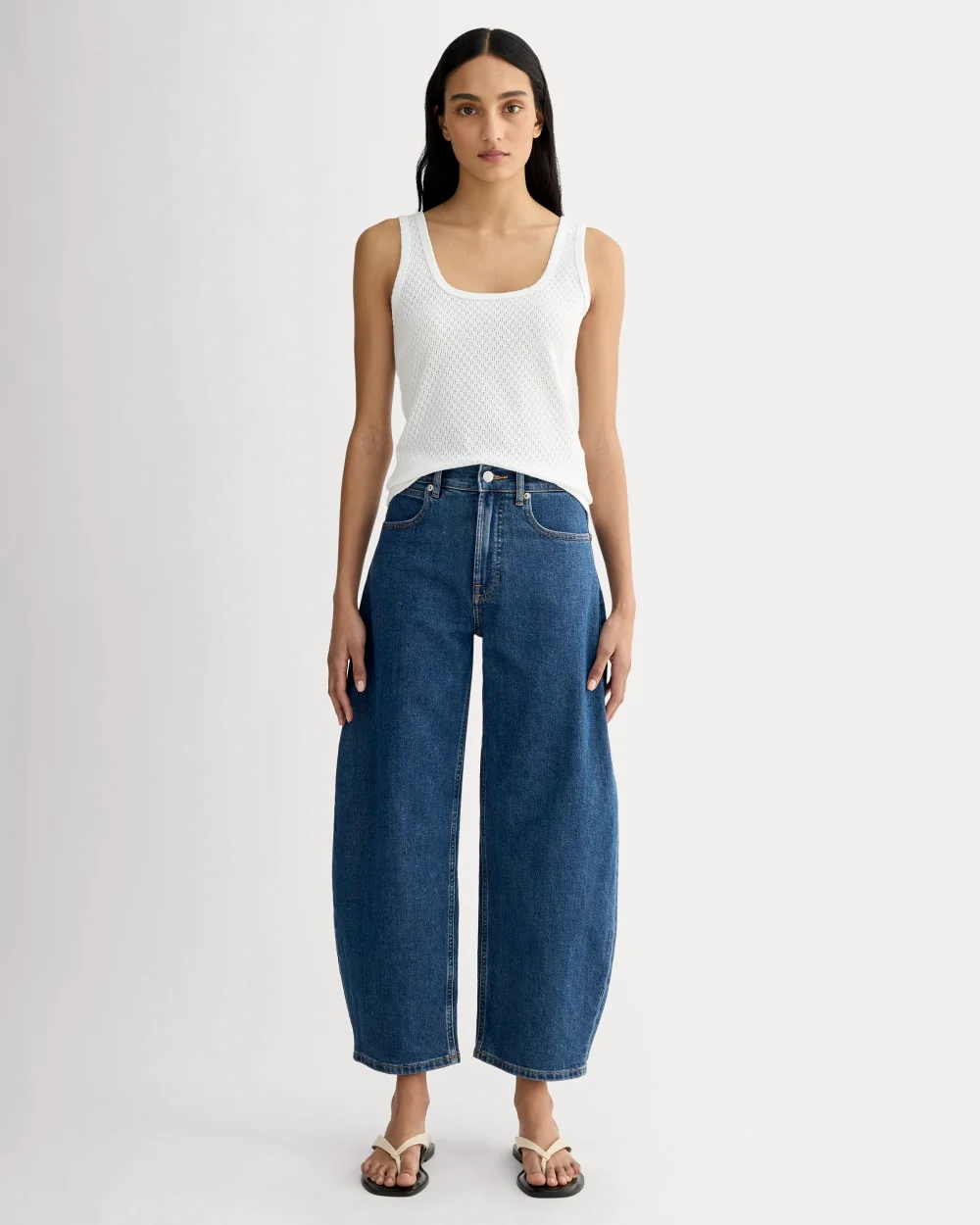 The Pointelle Cami | White - Image 3