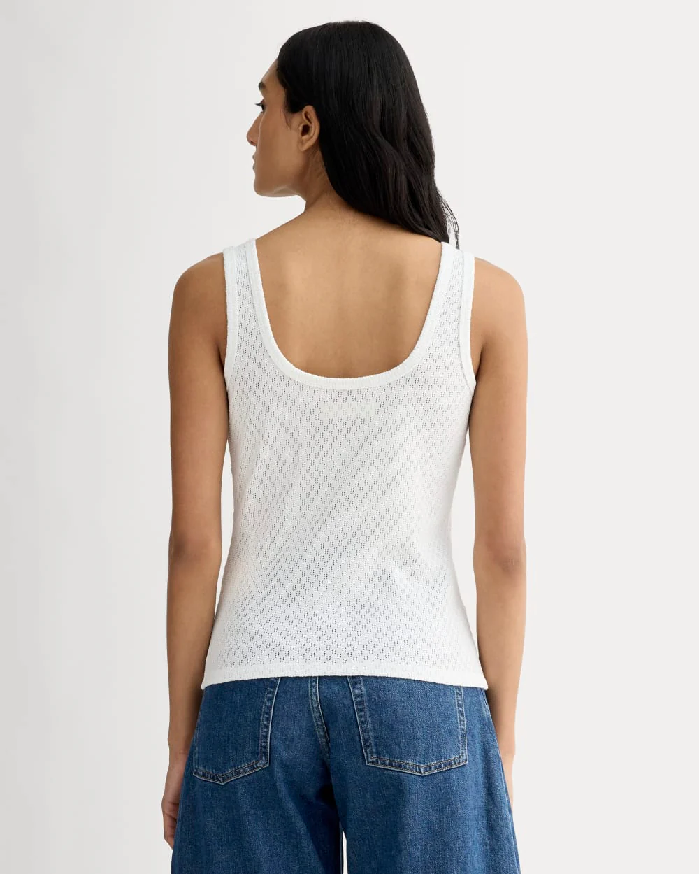 The Pointelle Cami | White - Image 5