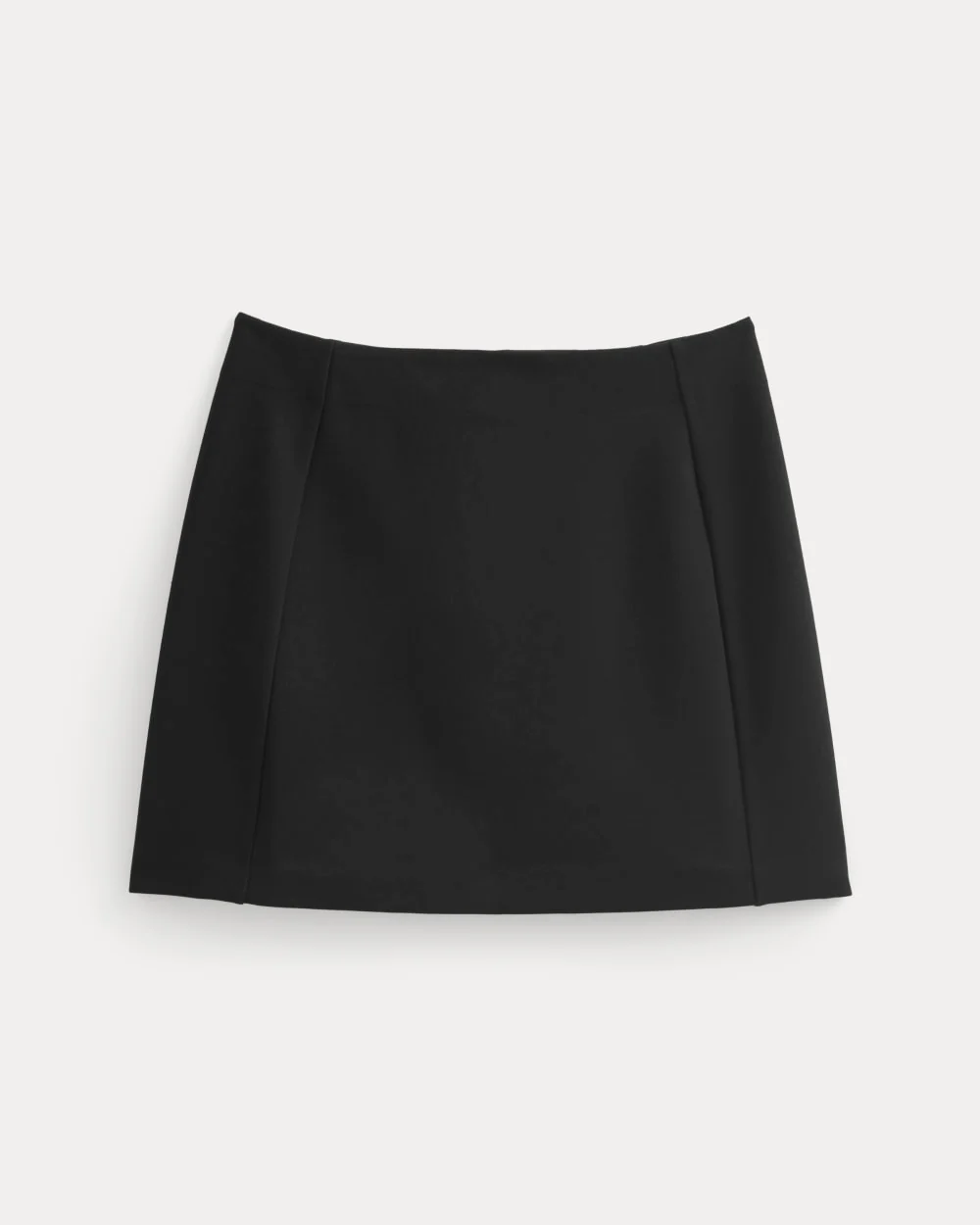 Ponte Mini Skirt | Black - Image 2