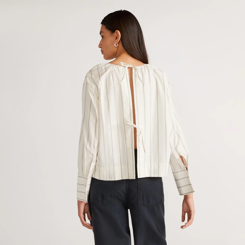 The Poplin Breeze Shirt | Black / Canvas Tan - Image 3