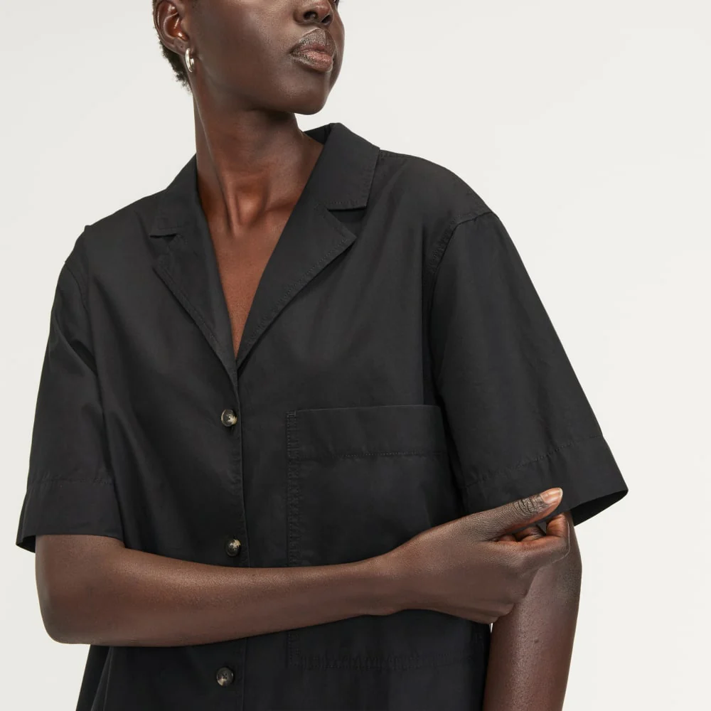The Poplin Shirt | Black - Image 4