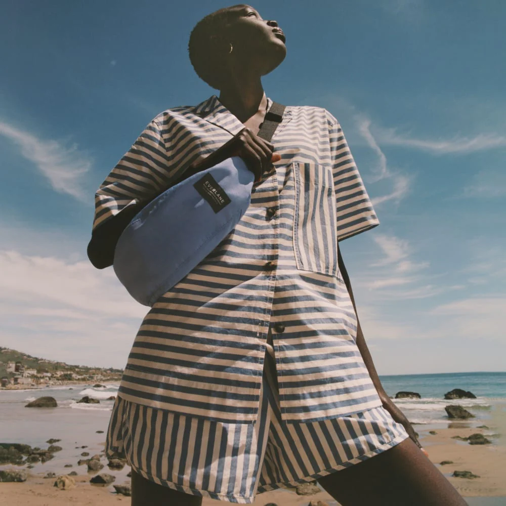 The Poplin Shirt | Mazarine Blue / Bone - Image 7