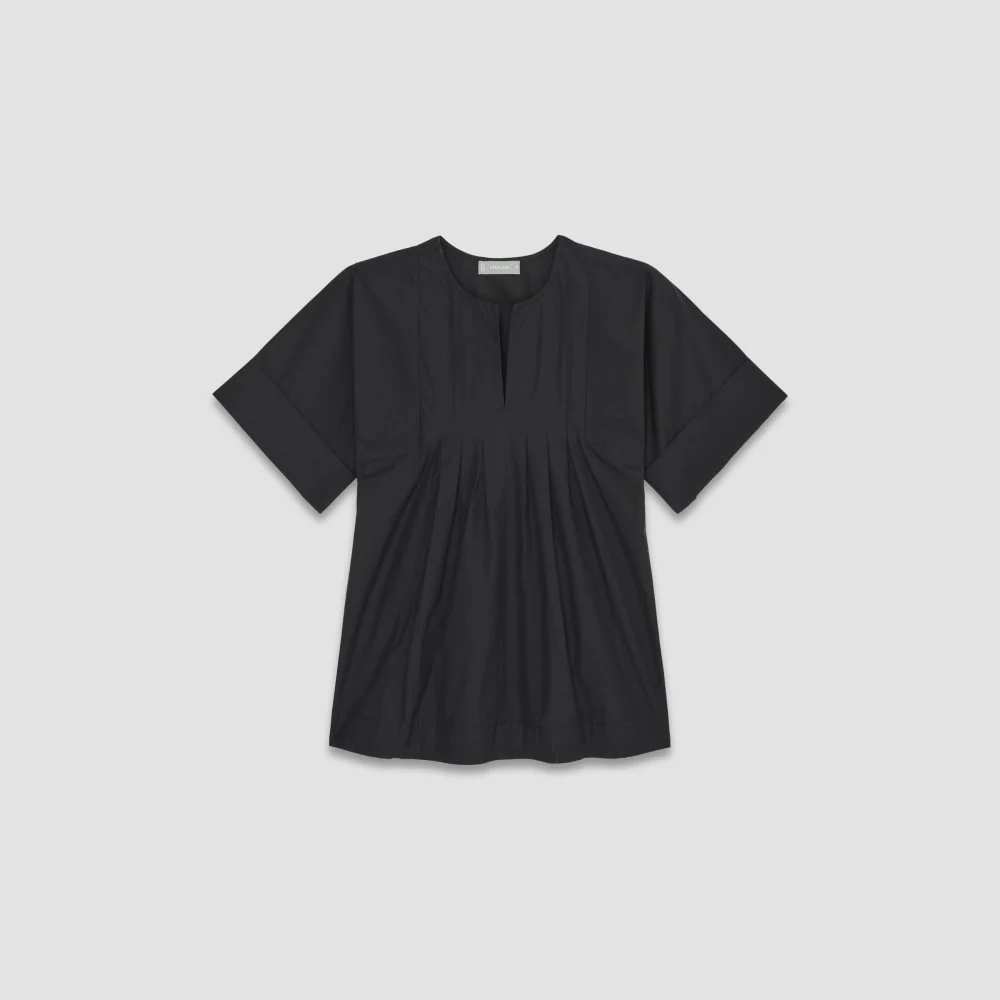 The Poplin Tunic | Black - Image 2
