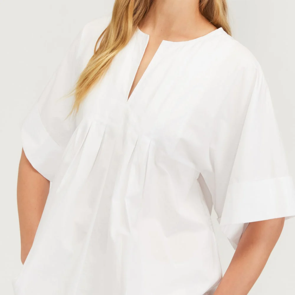 The Poplin Tunic | White - Image 4
