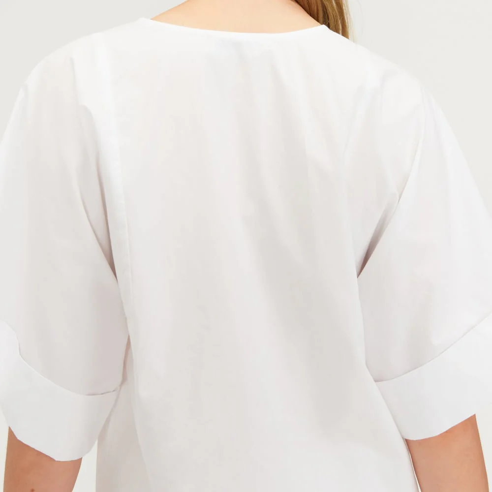 The Poplin Tunic | White - Image 5
