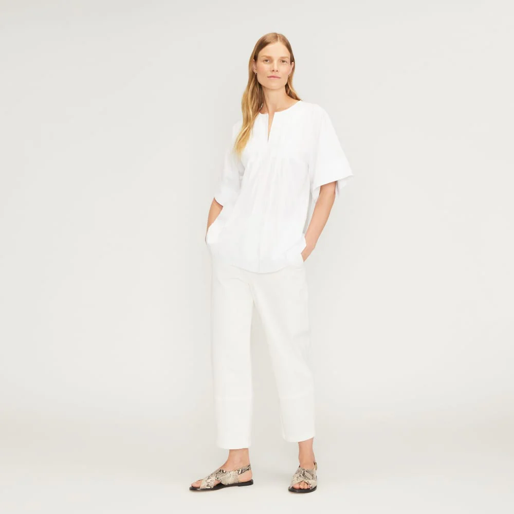 The Poplin Tunic | White - Image 6