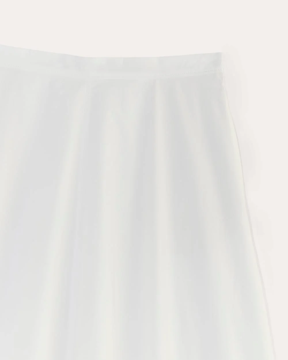The Midi Skirt in Ultrasoft Cotton | White - Image 6