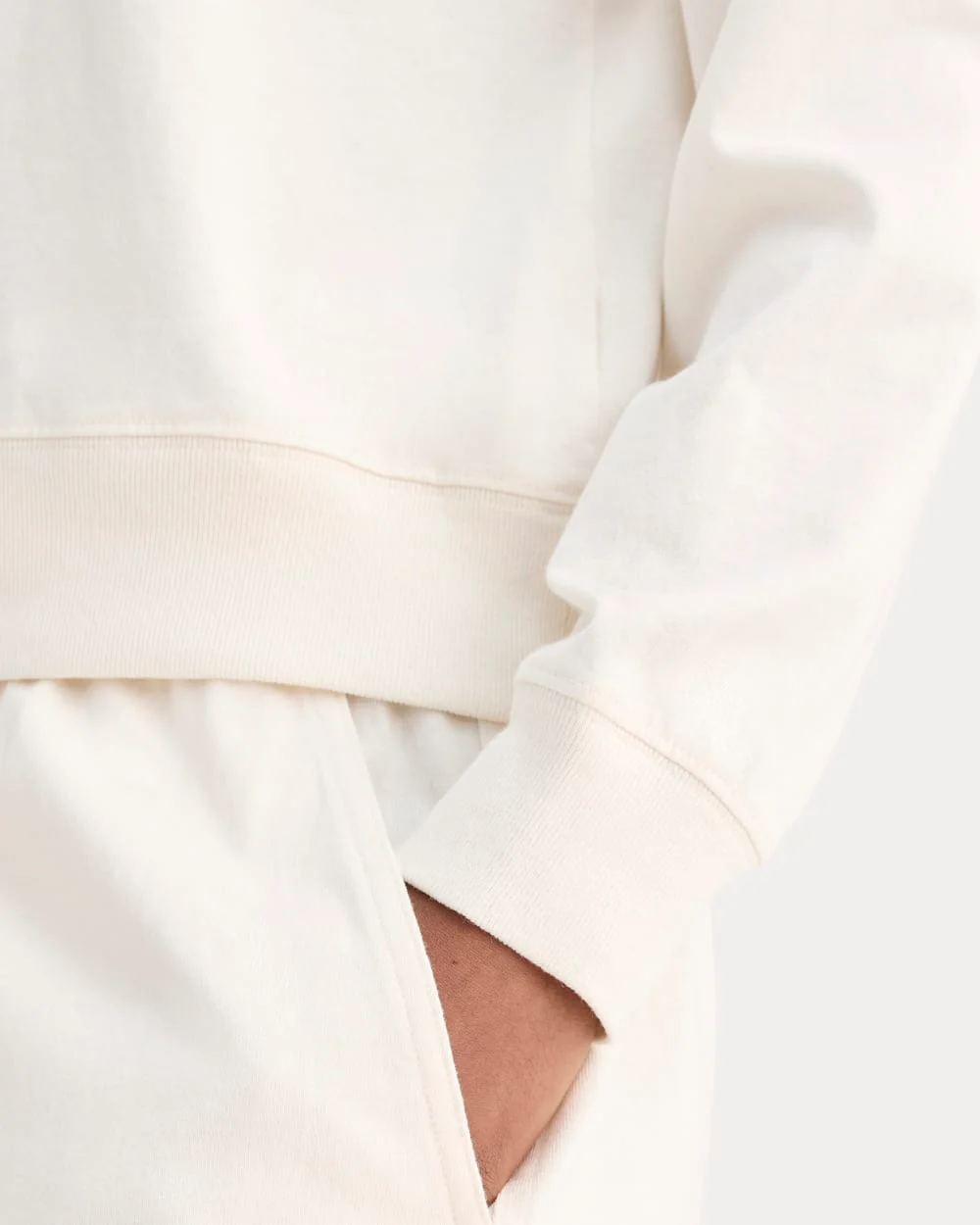 The Off-Duty Long-Sleeve Tee | Bone - Image 4
