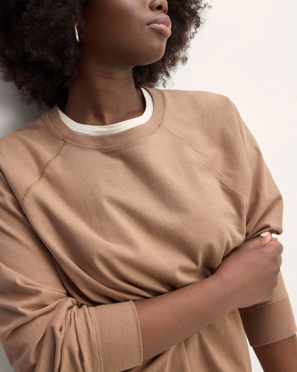 The Off-Duty Long-Sleeve Tee | Chanterelle - Image 4