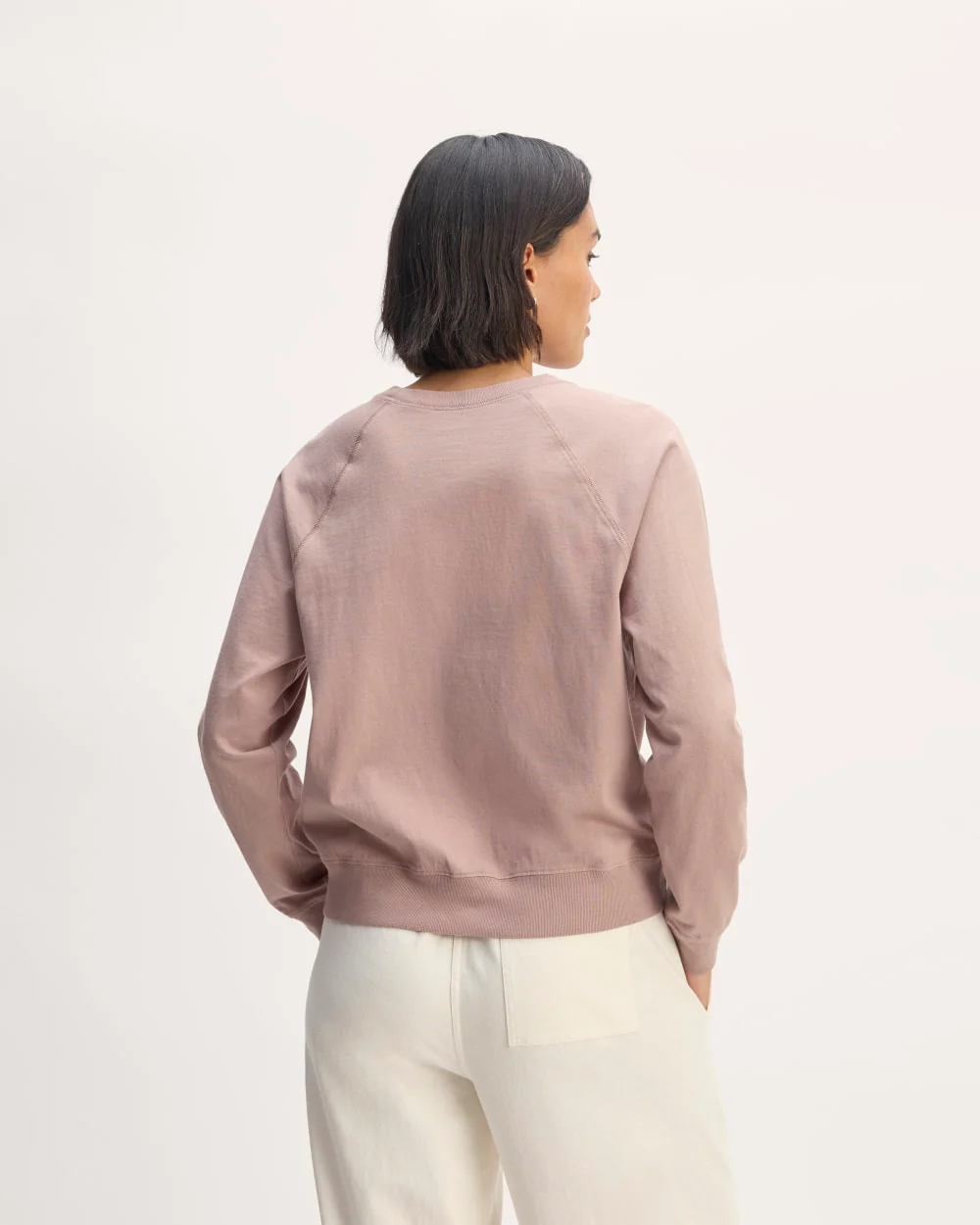 The Off-Duty Long-Sleeve Tee | Dusty Rose - Image 6