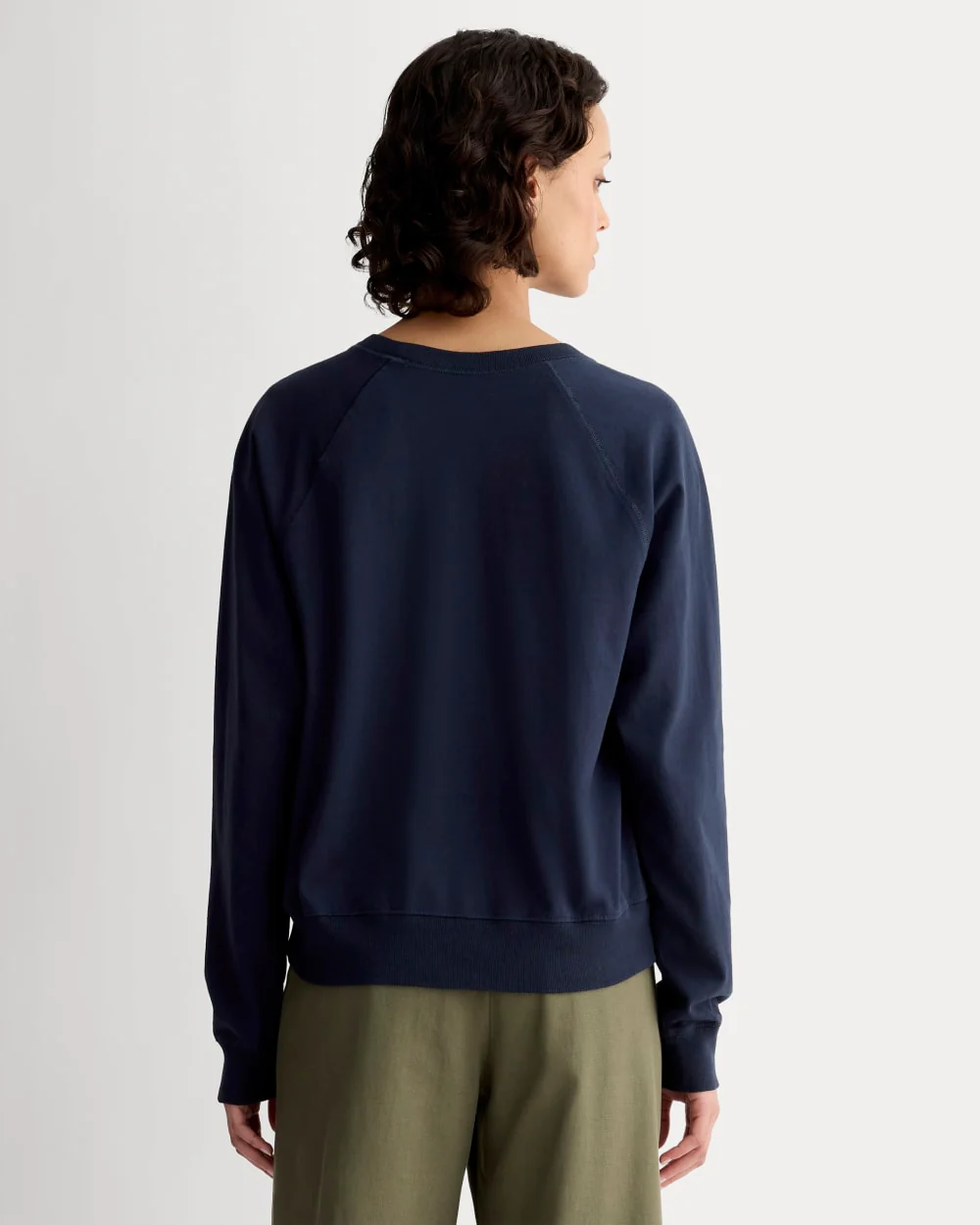 The Off-Duty Long-Sleeve Tee | Navy - Image 5