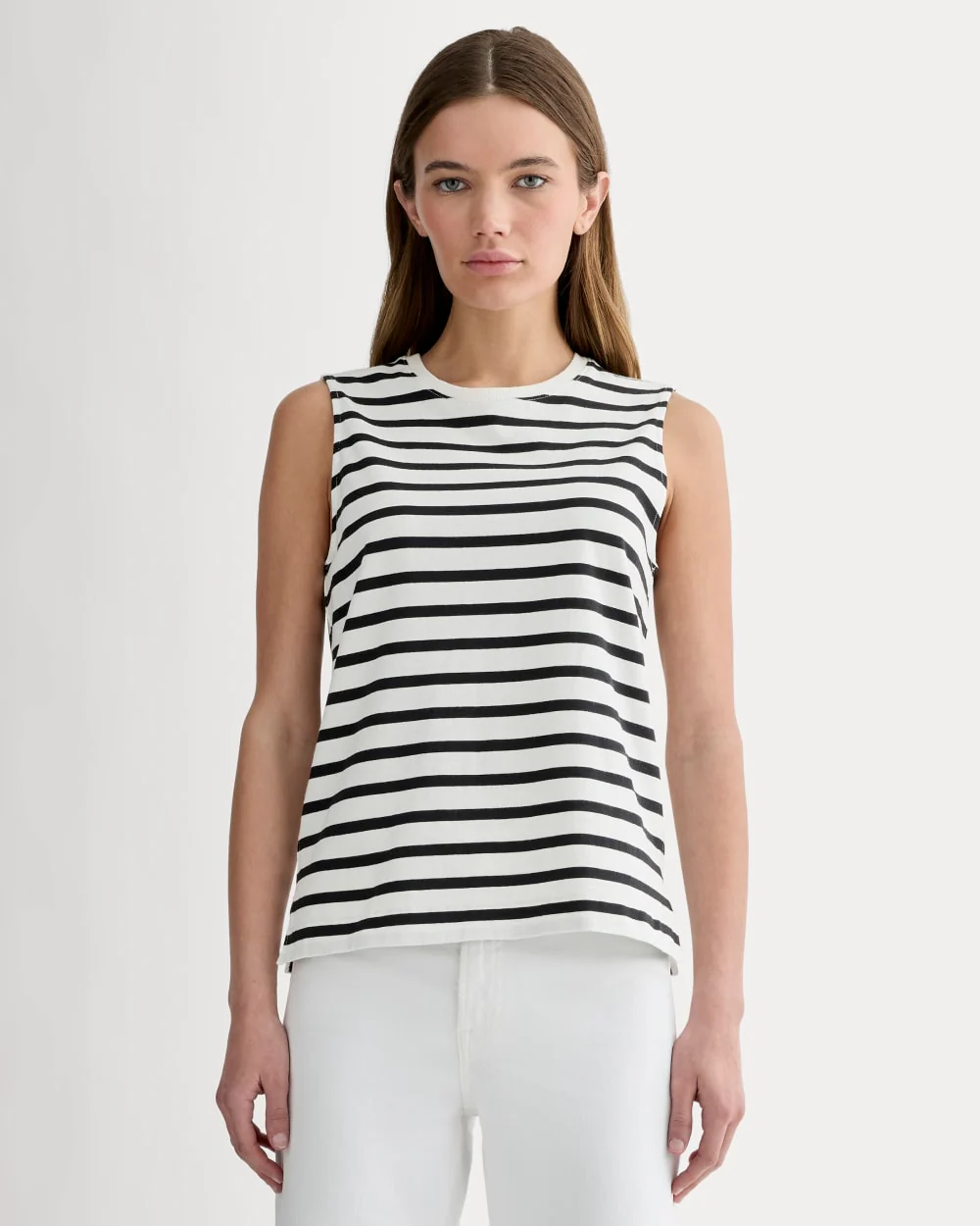 The Mariner Tank | Black / Canvas Tan
