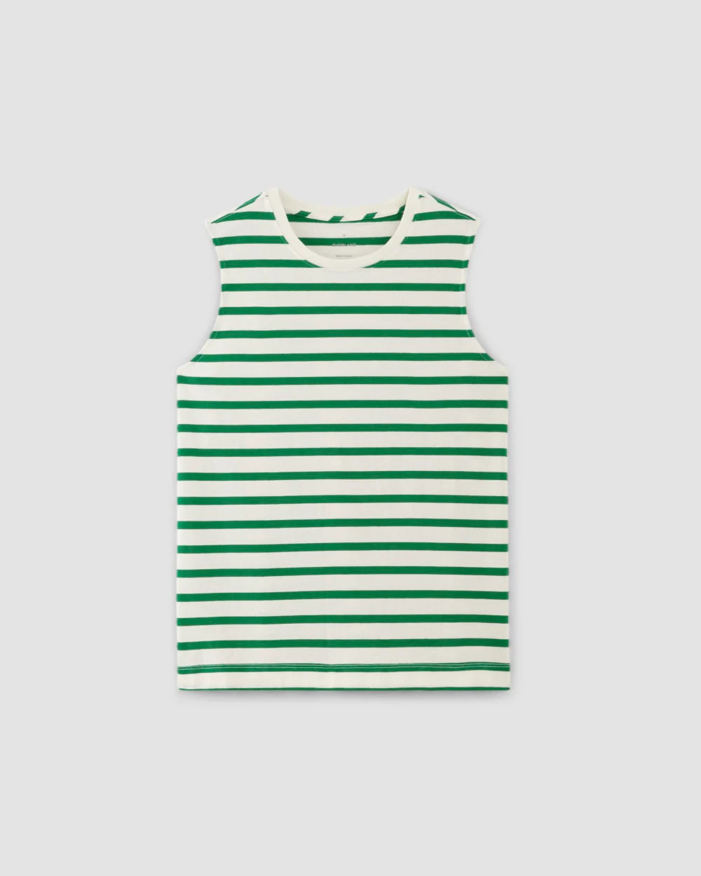 The Mariner Tank | Bone / Grass Green - Image 2