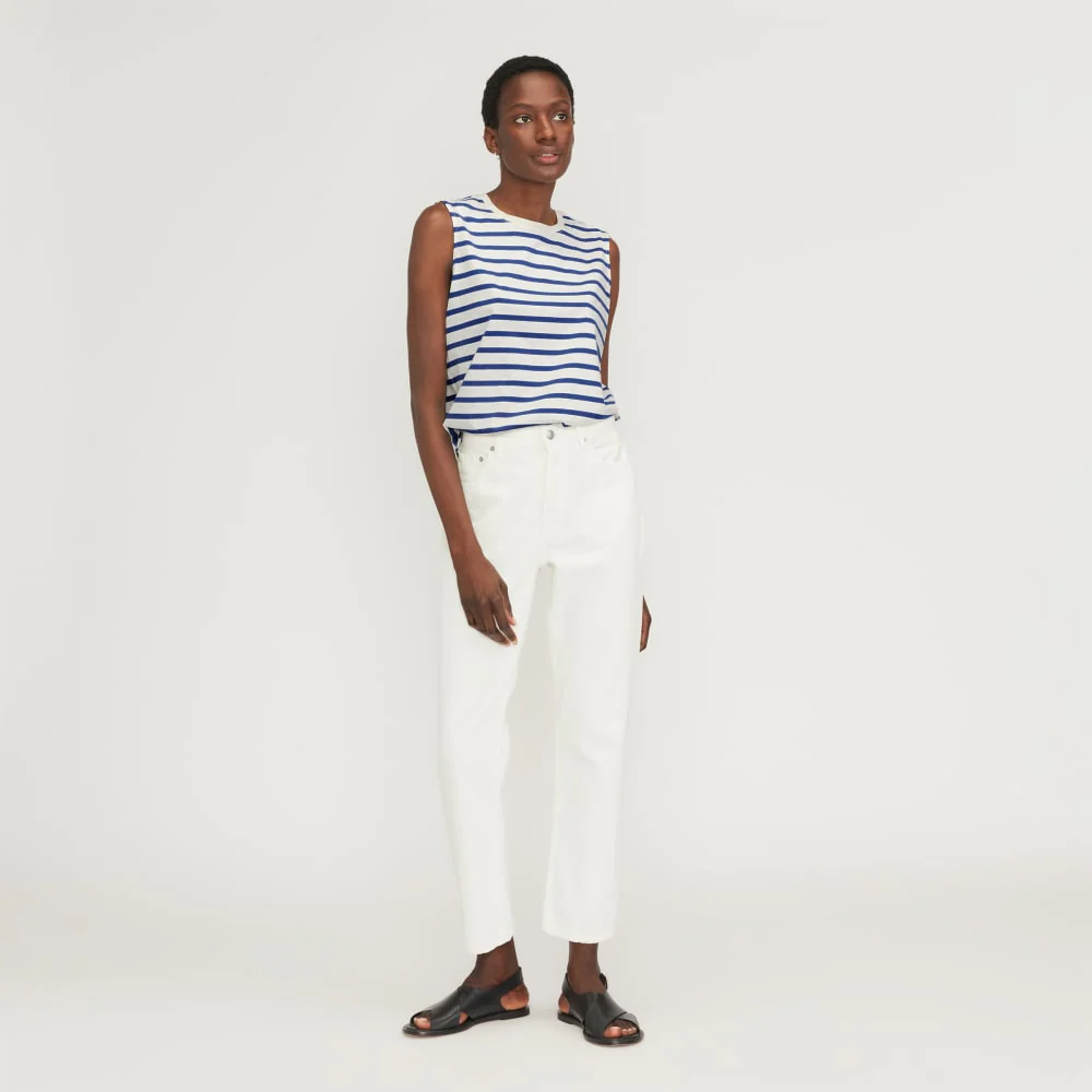 The Mariner Tank | Canvas Tan / Mazarine Blue - Image 5