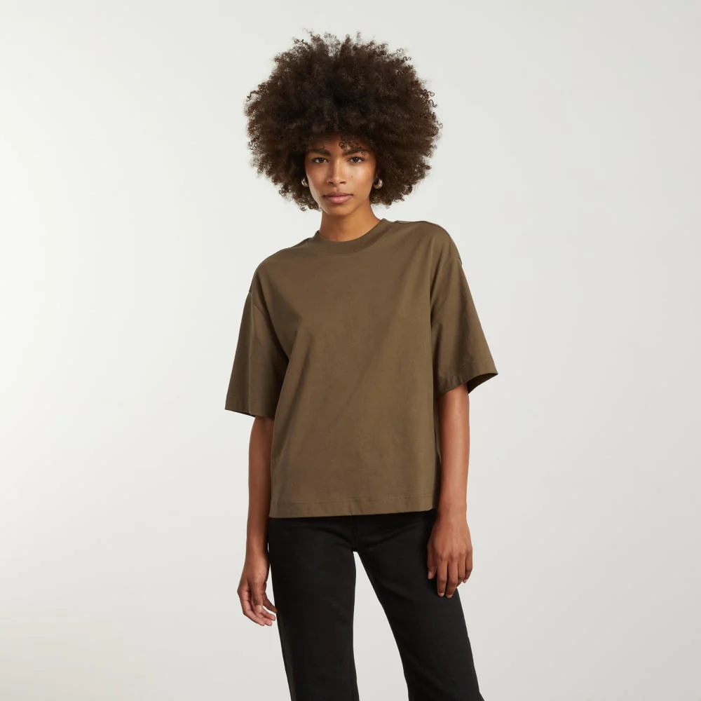 The Premium Weight Relaxed Tee | Beech