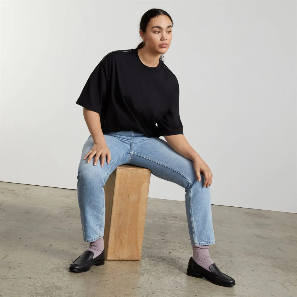 The Premium Weight Relaxed Tee | Black - Image 6